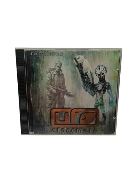 Винтажный компьютерный диск с игрой UFO aftermath.