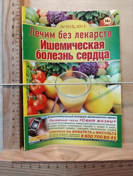 Журнал "Лечим без лекарств". № 9 (33), 2013 | Книга б/у