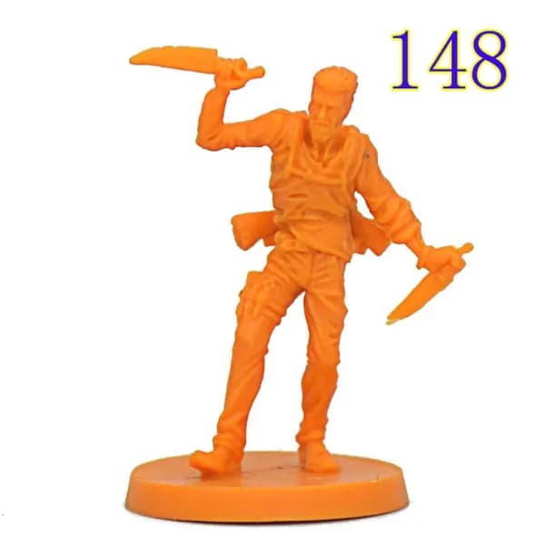 TRPG настольная игра Выжившие миниатюры Zombicide Второе Издание,Jay Lizzie Mona Grace Luke Hunter Эксклюзивные фигурки с Kickstarter