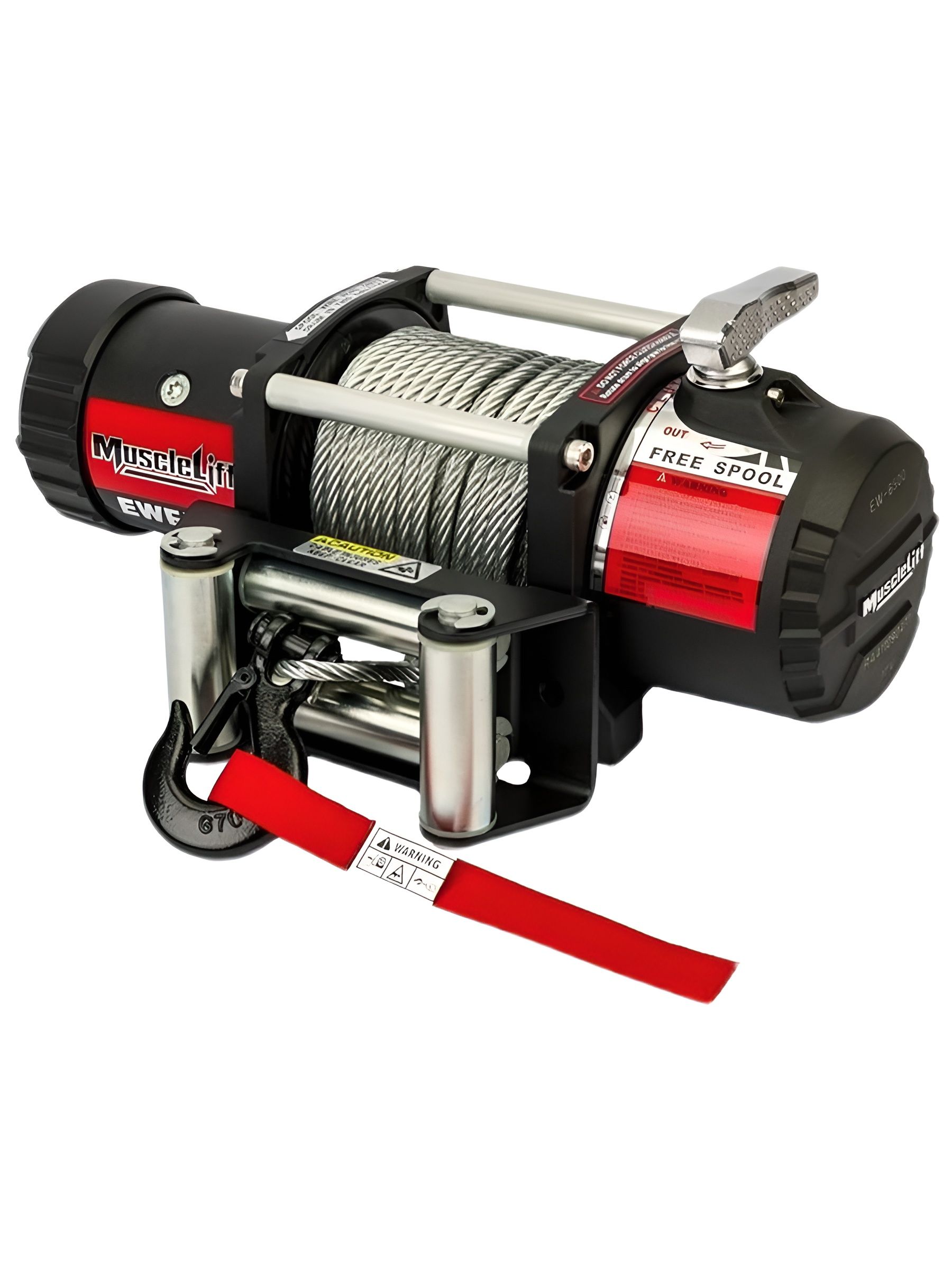 Лебедка автомобильная T-Max EW6500 Musclelift,12Вольт