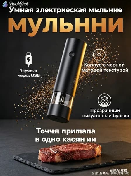 Мельница для специй электрическая
