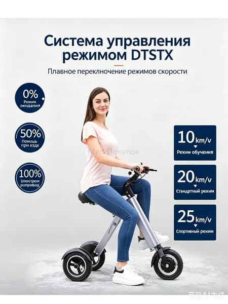 ZLONGT Электровелосипед, 250 Вт