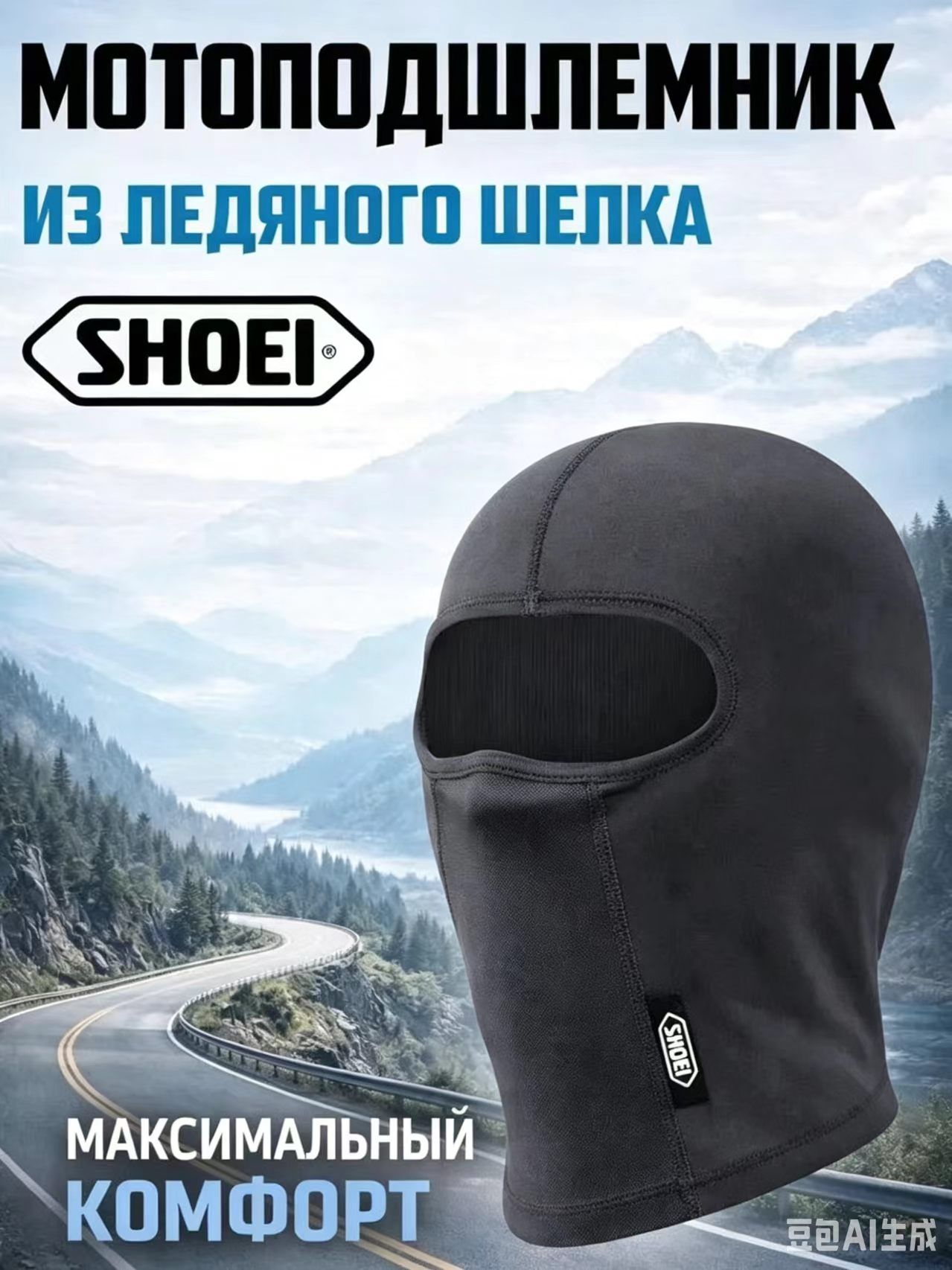 Защита шеи, размер: Универсальный, цвет: темно-серый