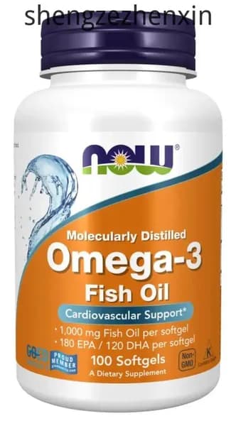 Омега 3 NOW Omega-3 Fish Oil 1000 мг рыбий жир, 100 гелевых капсул