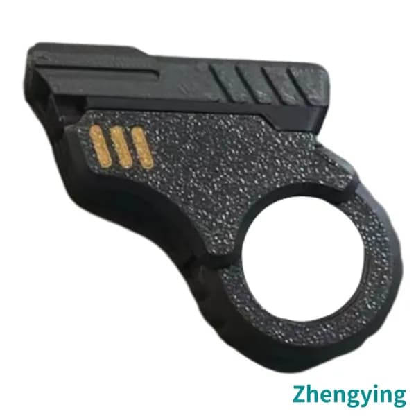 3D-печать револьвер M1911 с функцией нажатия и вращения для снятия стресса, чёрный