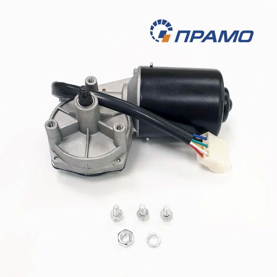 Мотор-редуктор стеклоочистителя 12V ГАЗ-3307, ЗИЛ (ПРАМО)