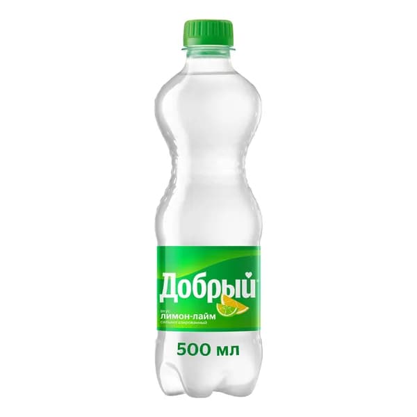Газированный напиток Добрый лимон-лайм 500 мл