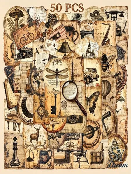 Наклейки, листов: 50
