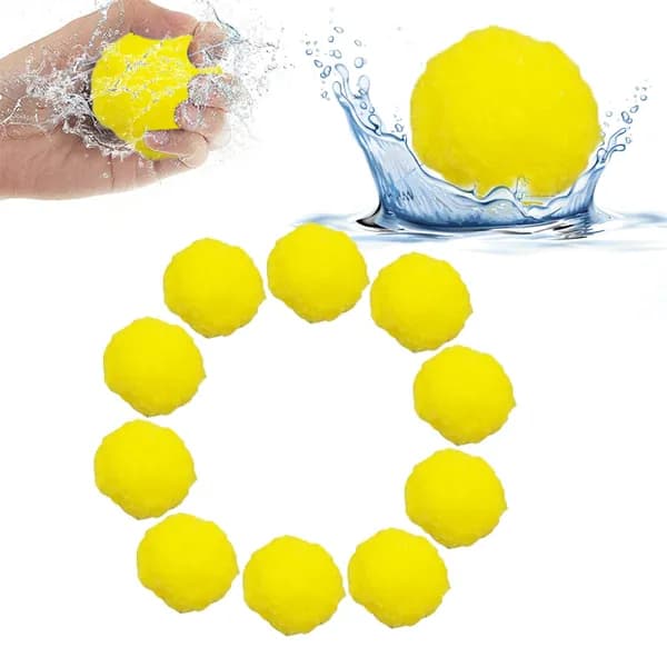 Мячи водные многоразовые, 10 штук