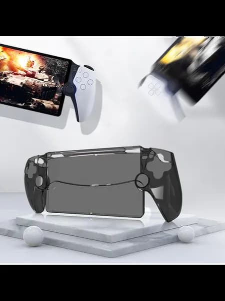 Прозрачный чехол для PS5 Portal ударопрочный, моющийся