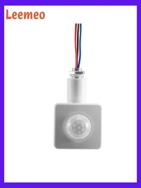 L7220V Миниатюрный инфракрасный датчик движения, инфракрасный выключатель, светодиодный прожектор, датчик движения PIR, регулируемый белый свет
