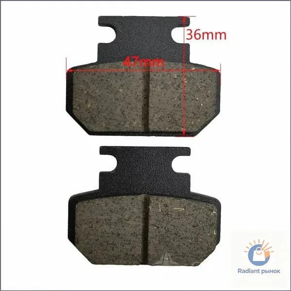 Тормозные колодки для электроскутера Citycoco (короткие)