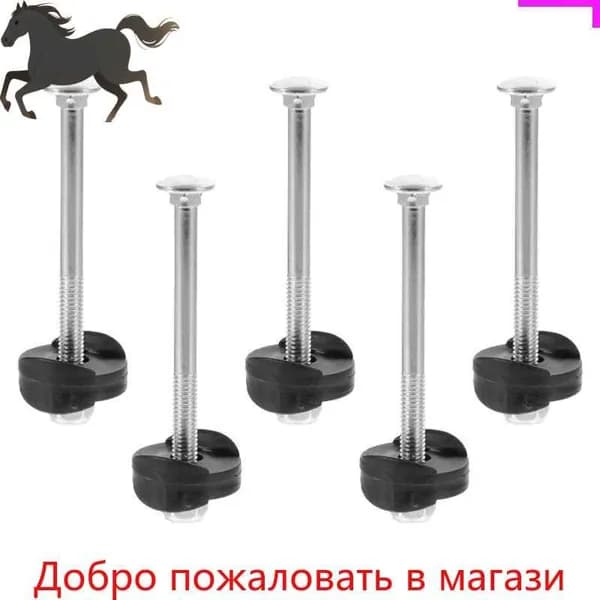 Крепление для трampoline с винтами для практичных винтов, предотвращающих падение, фитнес