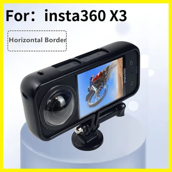 Кронштейн с основанием и винтом для панорамной камеры Insta360 One X3 Аксессуары для горизонтальных рамок