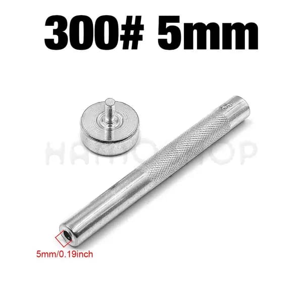 1шт Установщик матрица для люверсов ручной установки люверсов(5mm #300)