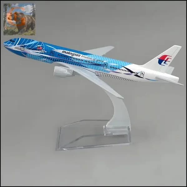Металлическая Модель Самолета Боинг 777 Malaysia Airlines, Авиакомпании Малайзии