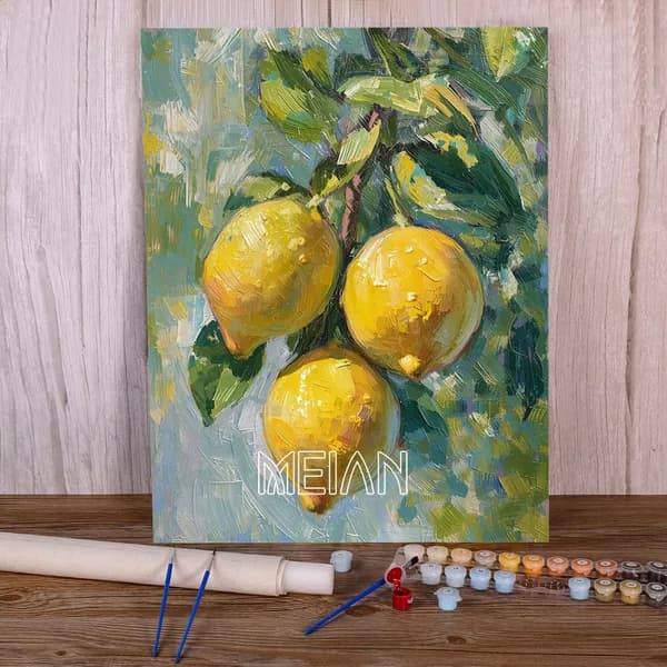 Набор для цифровой живописи, 30х40 см, 18 цветов