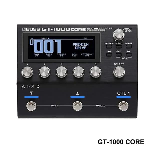 BOSS GT-1000 CORE Процессор эффектов для гитары Электрогитара Бас-гитара Профессиональное комплексное устройство эффектов