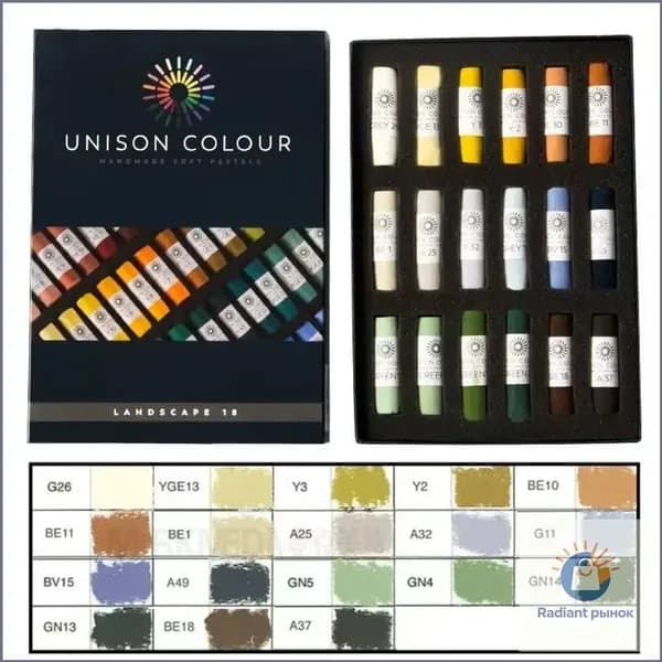 UNISON COLOUR HANDMADE SOFT PASTELS Пастель 1 шт.