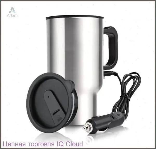 Кипятильник автомобильный, 0.45 л, 12 В
