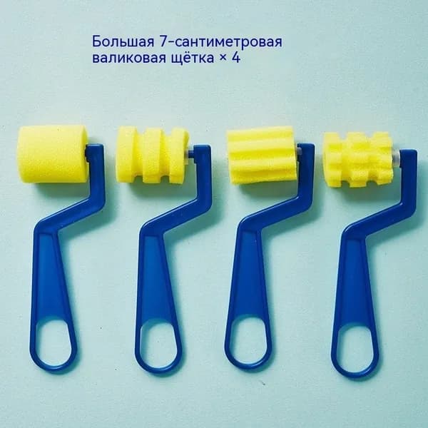 Кисть для рисования Ассорти №8/0, 4 шт.