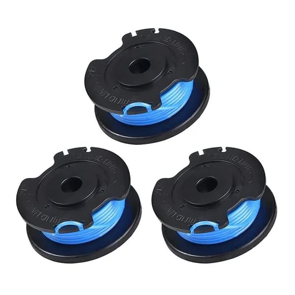 Набор из 3 шпулей с леской для триммера 29252/29092, для "Greenworks" 20V, 24V, 40V, 80V.