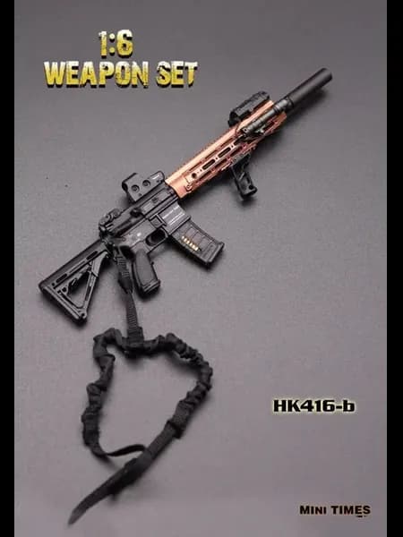 1 6 HK416-a Миниатюрное оружие для