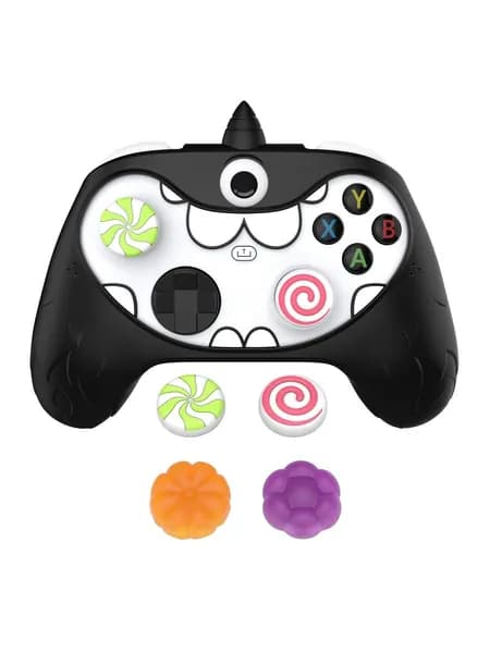 PlayVital Чехол для геймпада Xbox Series X/S MonoEye Monster, силиконовый, чёрный
