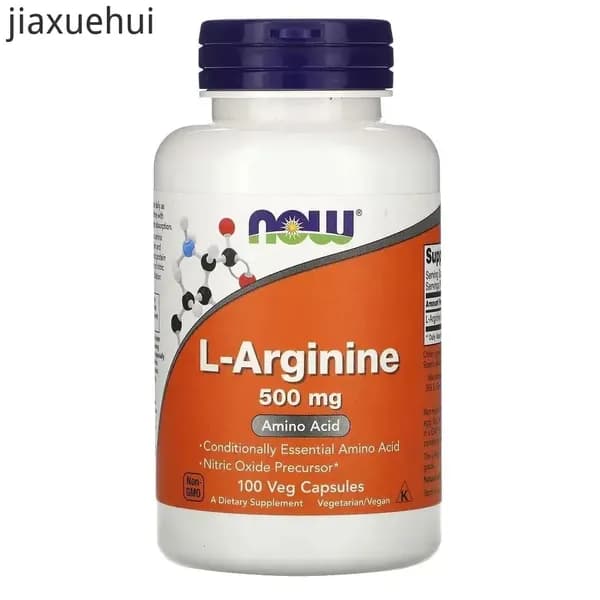 NOW L-Arginine 500 мг 100 капсул, Л-Аргинин (улучшает кровообращение)