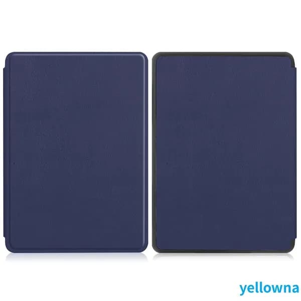 Чехол для Kindle Paperwhite 12-го поколения и Colorsoft Signature Edition 7 дюймов, глубокий синий, из ПУ кожи