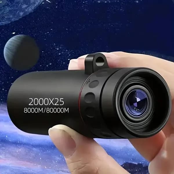 Телескоп с большим увеличением 2000х25