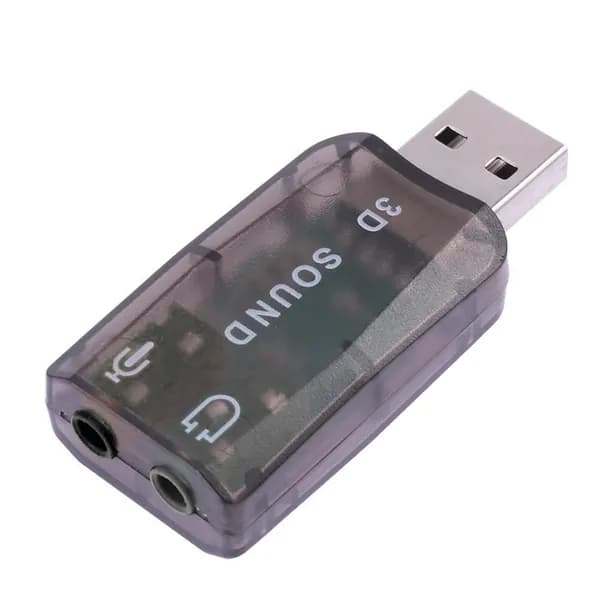 USB-звуковая карта 5.1 с поддержкой Xear 3D и цифровым управлением громкостью