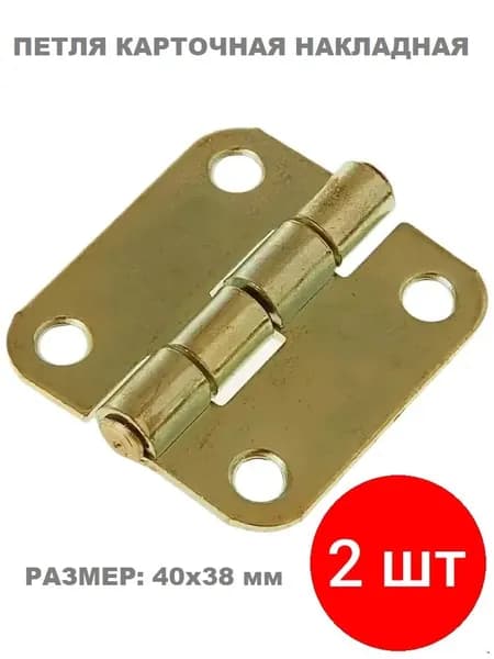 Петля карточная 40х38 ПН5-40