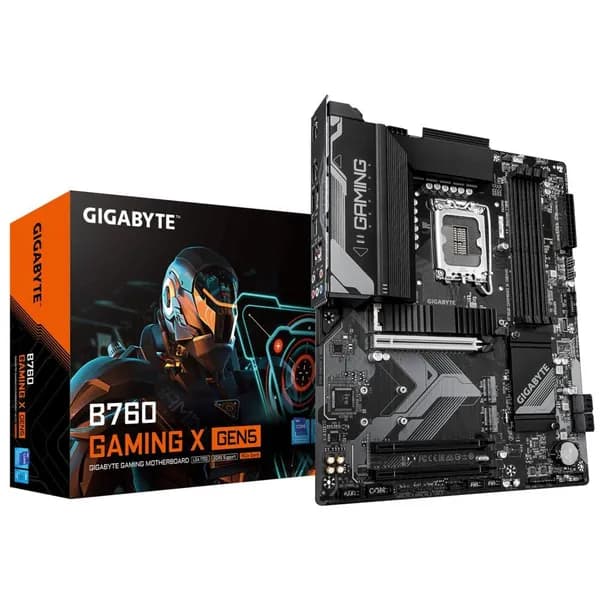 Материнская плата Gigabyte B760 GAMING X GEN5 Intel B760 LGA 1700 DDR5 Уцененный товар