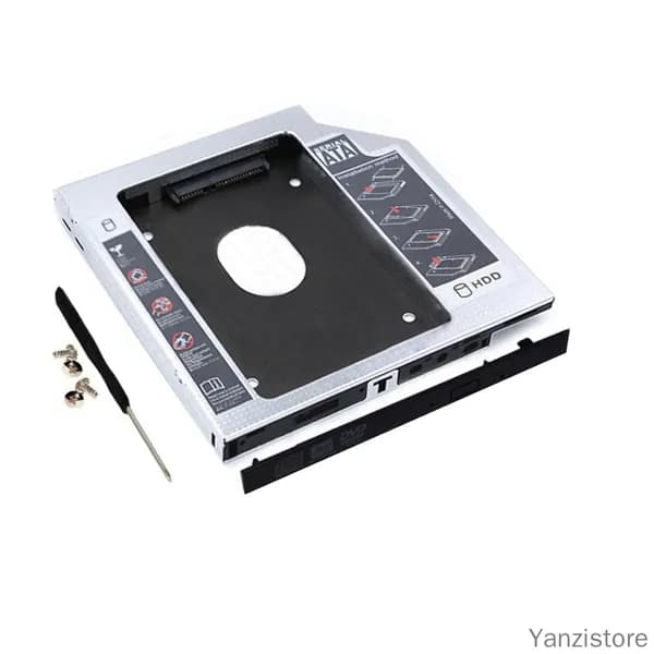 Каддри для жестких дисков и приводов CD-ROM, брекет с интерфейсом SATA3, оболочка из алюминиевого магниевого сплава для ноутбука