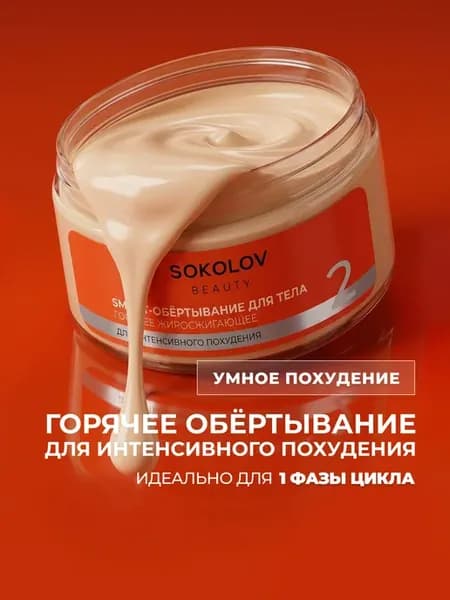 Горячее обёртывание для тела жиросжигающее, 200 мл
