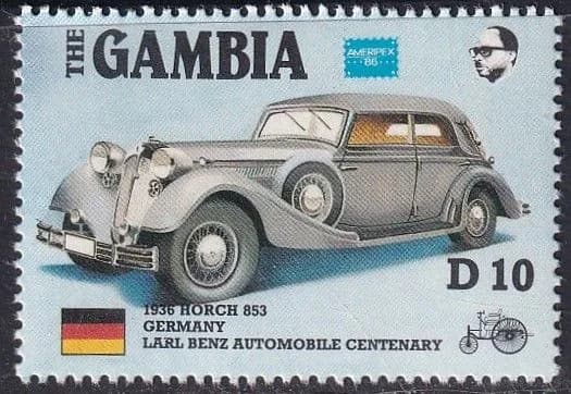 Гамбия 1983 автомобиль