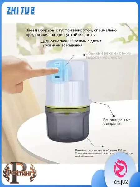 Электрический аспиратор мокроты/ устройство отсоса/отсасыватель мокроты