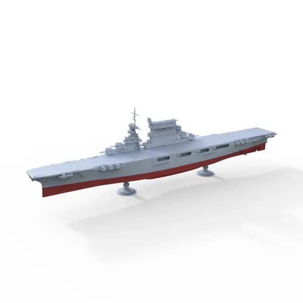 Военная модель, масштаб 1:2000 американский авианосец Лексингтон (CV-2, тип Лексингтон, 1941, полный корпус)
