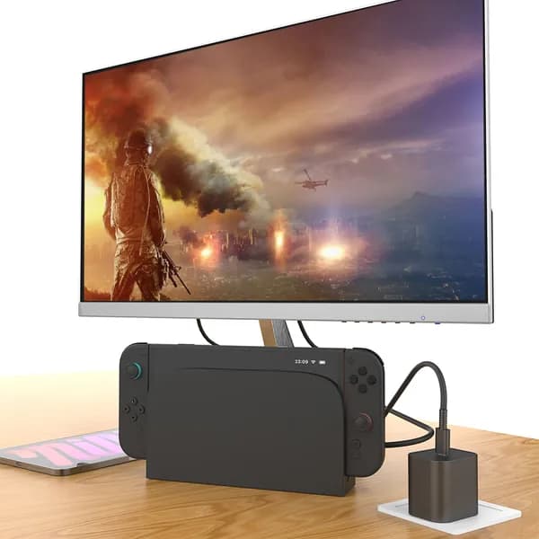 Зарядное устройство для Nintendo Switch 2, 60 Вт, евроразъем