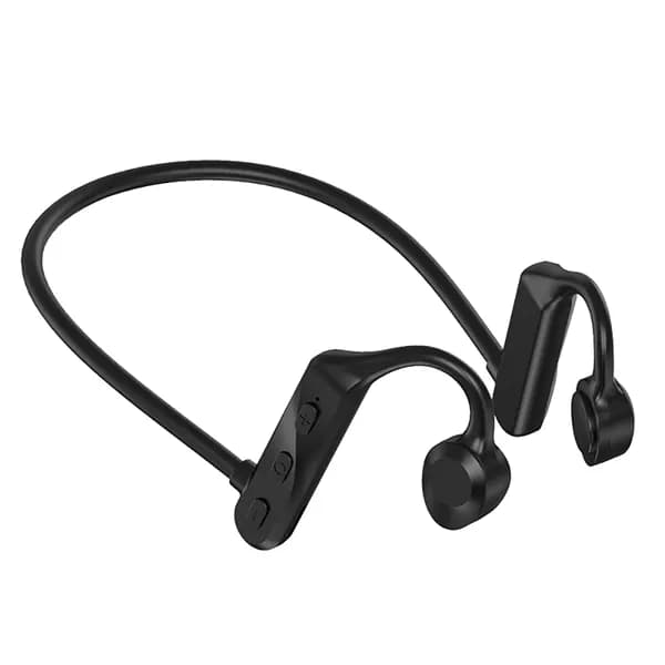 Наушники с костной проводимостью Bluetooth 5.0 Hi-Fi Stereo микрофоном Водонепроницаемые спортивные наушники для бега Спорт Черный