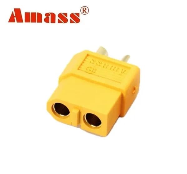 Силовой разъем Amass XT60-F, Мама