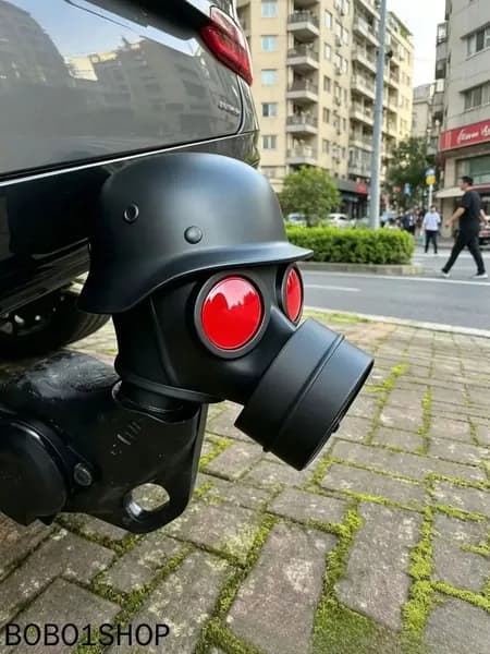 Украшение крюка прицепа/колпачок на фаркоп,Это удлиненный нос с ромбовидной текстурой