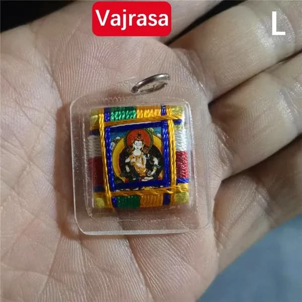 Буддийская зеленая мама кулон