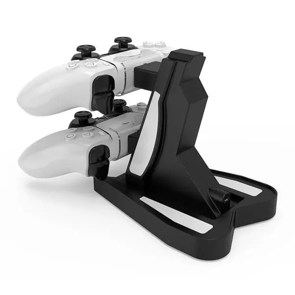 Зарядная станция для двух контроллеров DualSense PS5 вертикальная (3622)