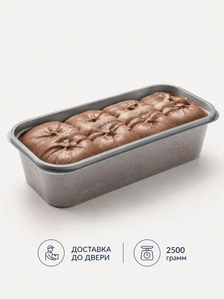 Мороженое Пломбир Шоколадный в ведерочке, 2500 гр Чизкейк ру
