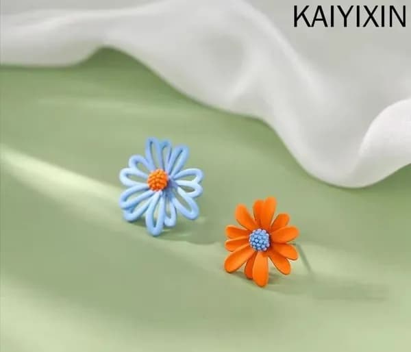 Серьги асимметричные