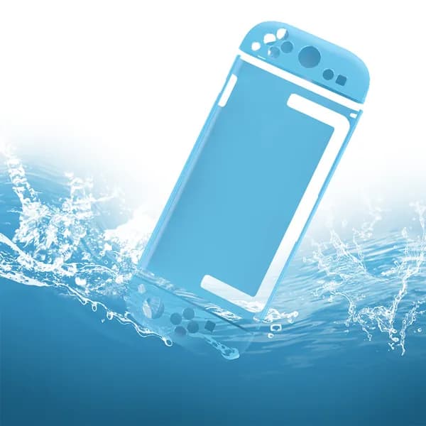 Чехол для Nintendo Switch 2 из ТПУ и поликарбоната, синий, раздельная конструкция