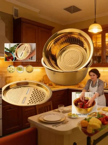 Коландер для мойки, 3 шт