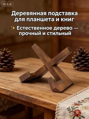 Подставка для книг / Держатель для планшета / Подставка для икон